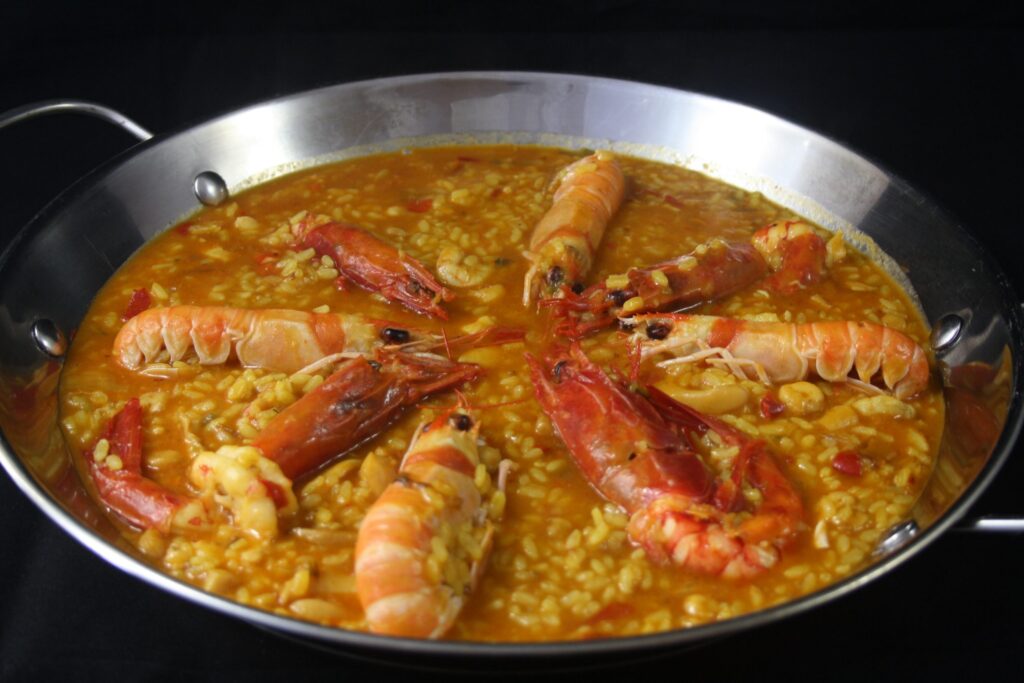 arroz caldoso de marisco