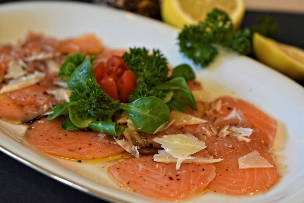 carpaccio de salmon receta